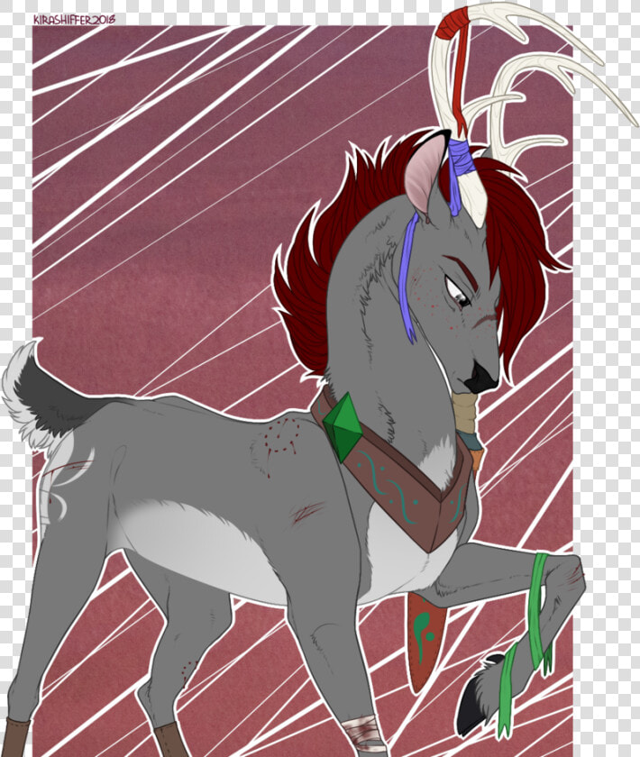 Dementra369  Bandage  Bite Mark  Blood  Deer  Fordeer    Cartoon  HD Png DownloadTransparent PNG