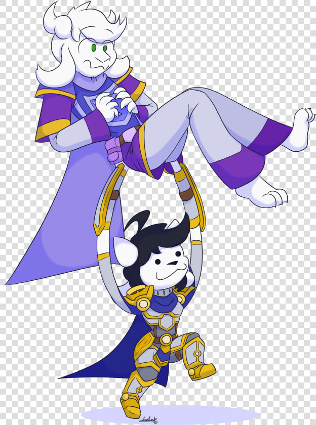 Temmie And Asriel Transparent   Cartoon  HD Png DownloadTransparent PNG