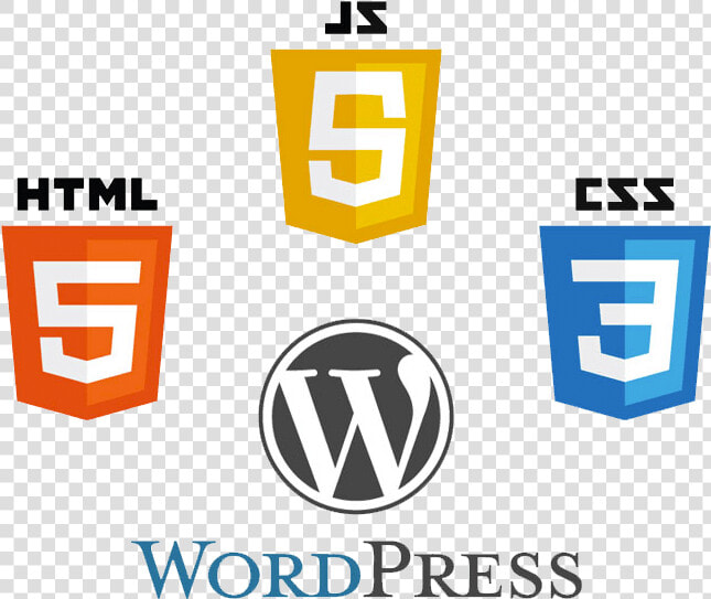 Html Css Php Wordpress   Png Download   Html Css Javascript Wordpress  Transparent PngTransparent PNG