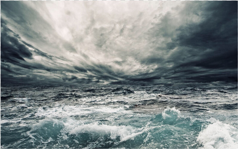  ocean  sea  sky  clouds  stormy   Leuchtturm Gemälde Sturm  HD Png DownloadTransparent PNG