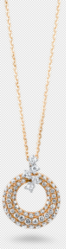 Rose Gold Diamond Chain Necklaces  HD Png DownloadTransparent PNG