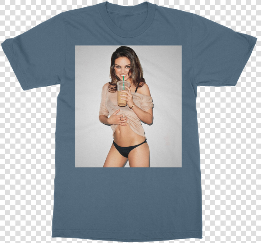 Mila Kunis Classic Adult T shirt Class   Mila Kunis Gq Cover  HD Png DownloadTransparent PNG