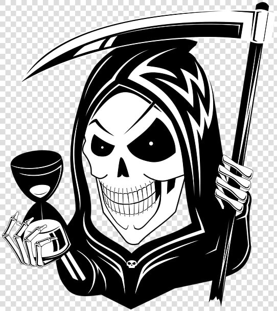 Death  Skull  Skeleton  Halloween  Reaper  Horror  HD Png DownloadTransparent PNG