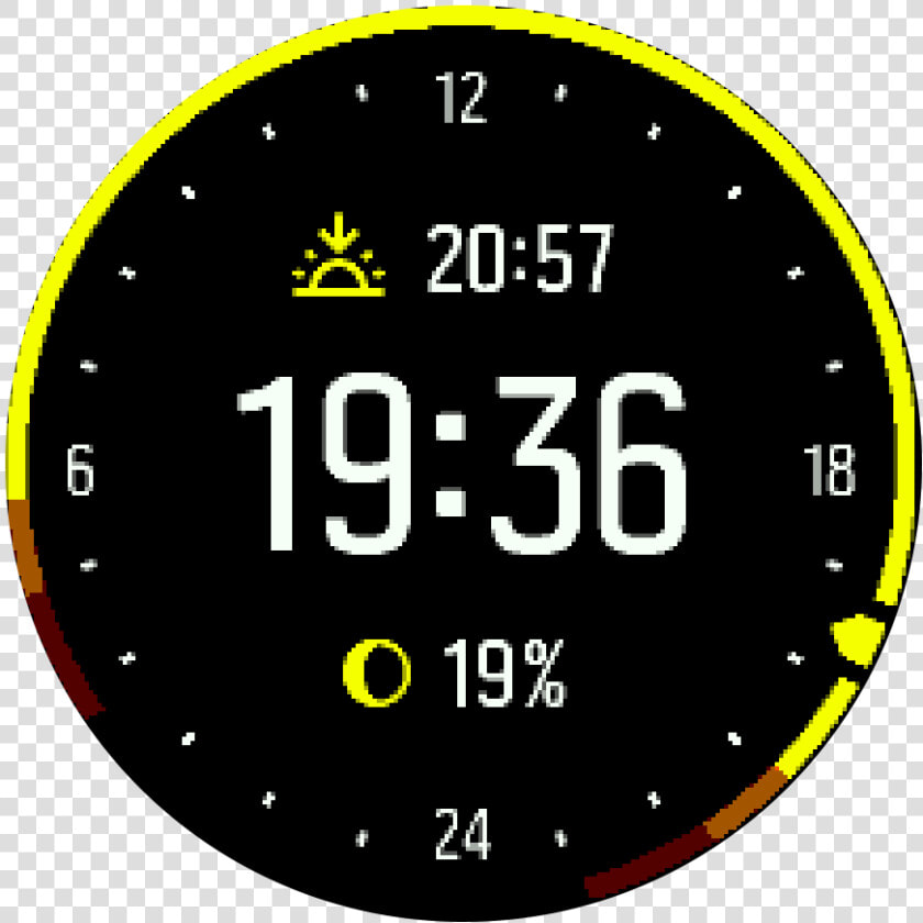 Moonphase Watchface Trainer   Circle  HD Png DownloadTransparent PNG