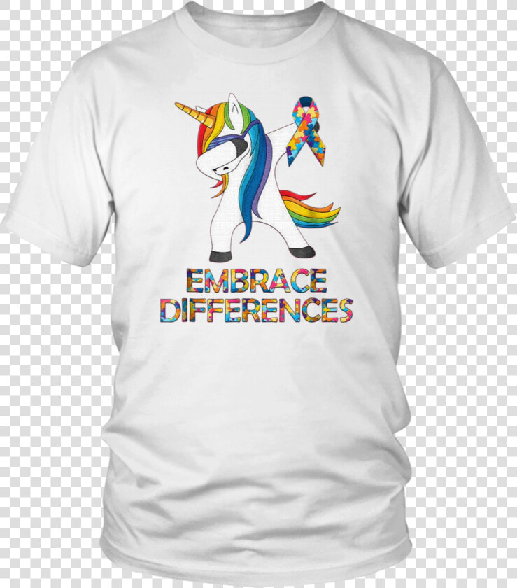 Embrace Differences Autism Unicorn Quote Rainbow Emoji   Taco Tuesday Lebron Shirt  HD Png DownloadTransparent PNG