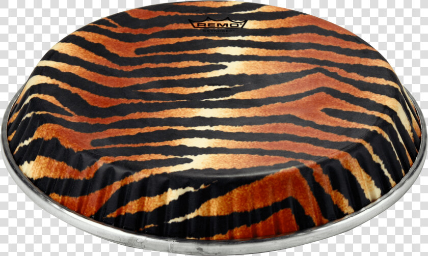 Remo Symmetry Skyndeep Conga Drumhead tiger Stripe  HD Png DownloadTransparent PNG