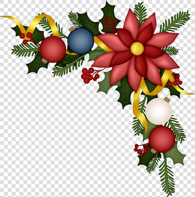 Christmas Corner Border Clipart Free   Transparent   Christmas Corner Border Clipart  HD Png DownloadTransparent PNG