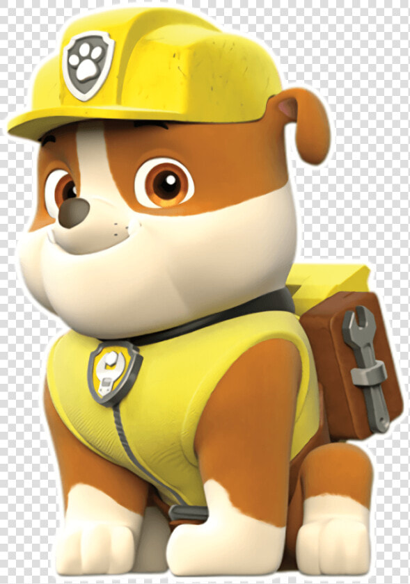 Vector Freeuse Rubble Bonecos Pinterest   Rubble Of Paw Patrol  HD Png DownloadTransparent PNG