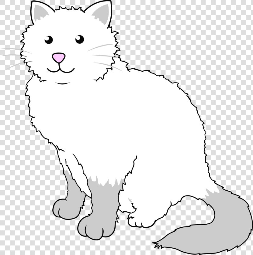 Cartoon Cat Clipart Png   Cat Yawns  Transparent PngTransparent PNG