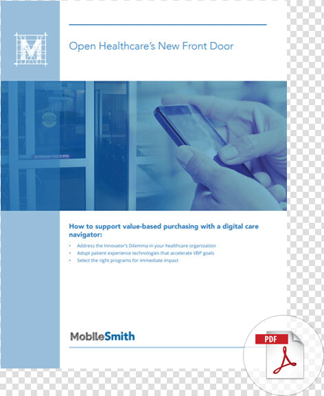 Healthcare S New Front Door Wp Cover Img   Brochure  HD Png DownloadTransparent PNG