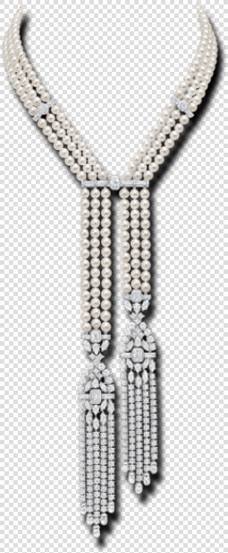 Diamond  Pearl  Necklace  Fancy Combo  Draperie  Platinum   Pendant  HD Png DownloadTransparent PNG