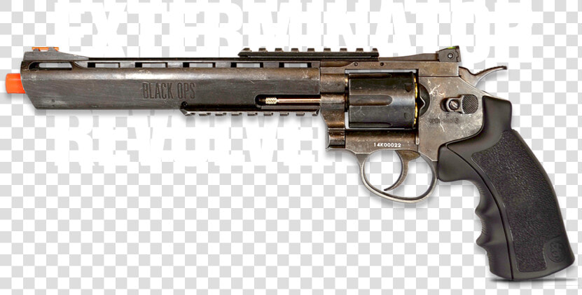 Exterminator Full Metal Airsoft Revolver   Pistols At Dick  39 s Sporting Goods  HD Png DownloadTransparent PNG