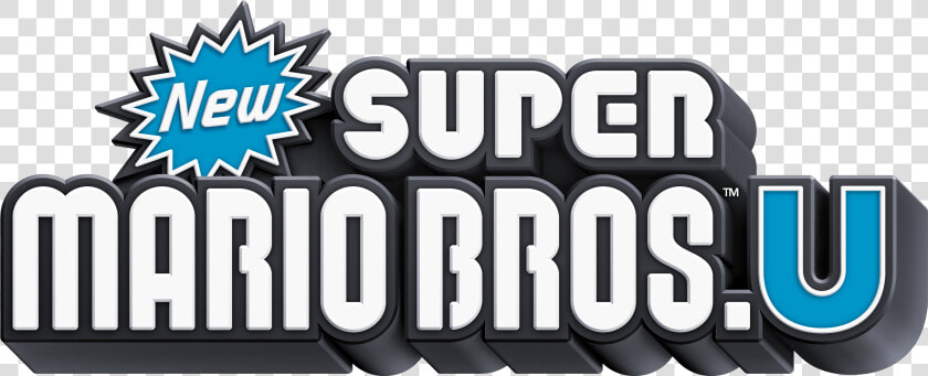 New Super Mario Bros   New Super Mario Bros U Title  HD Png DownloadTransparent PNG