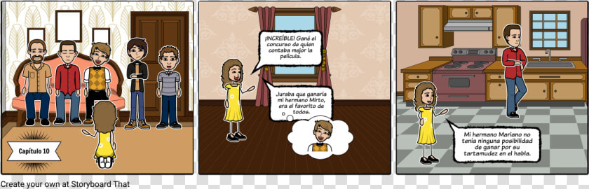 Comic La Contadora De Peliculas  HD Png DownloadTransparent PNG