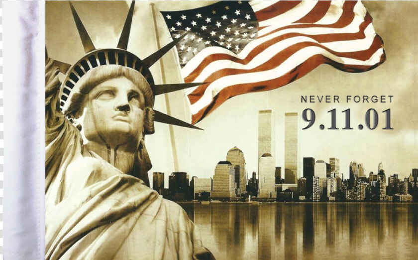 9 11 Never Forget Motorcycle Flag   Sept 11 Never Forget  HD Png DownloadTransparent PNG