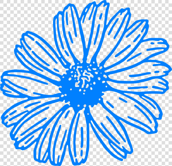 Blue Flower Svg Clip Arts   Teal Flower Clip Art  HD Png DownloadTransparent PNG