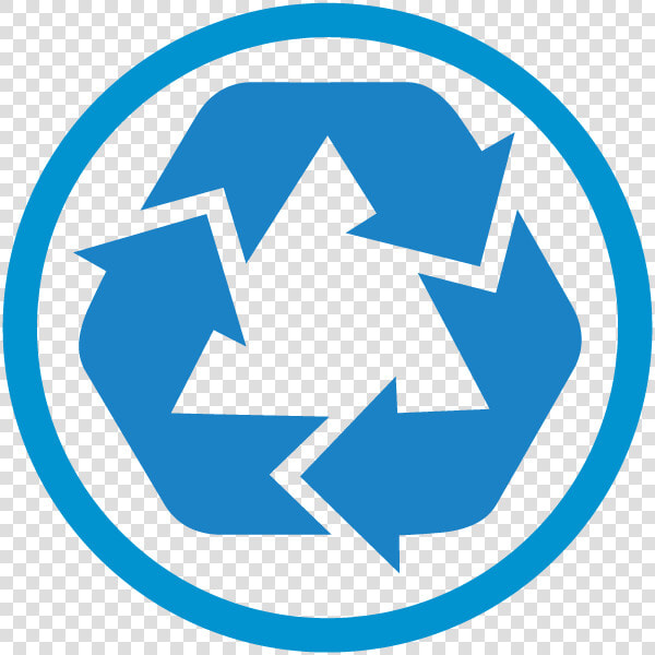 Recycleicon   Blue Recyclable Icon Png  Transparent PngTransparent PNG