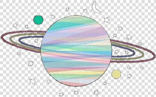 Stars Planet Colorful Aesthetic   Aesthetic Transparent Planets Png  Png DownloadTransparent PNG