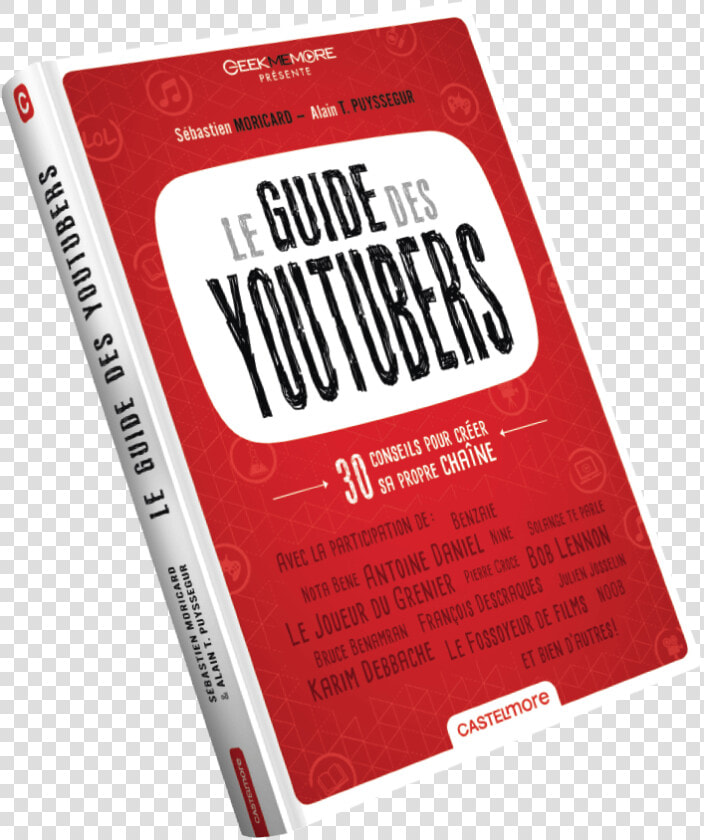 Le Guide Des Youtubers   Livre Le Guide Des Youtubers  HD Png DownloadTransparent PNG