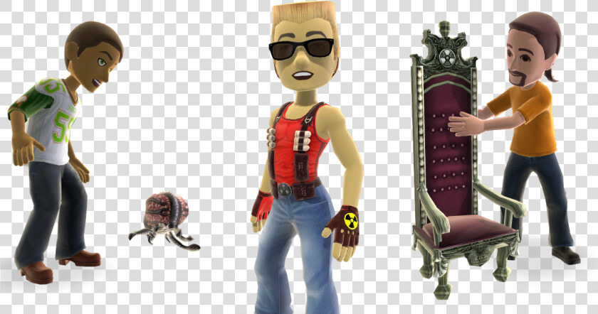 Thumb Duke Avatar Large   Duke Nukem Avatar Xbox 360  HD Png DownloadTransparent PNG