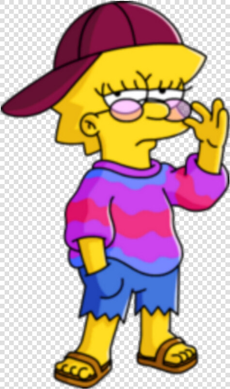 Redbubble Stickers Lisa Simpson  HD Png DownloadTransparent PNG