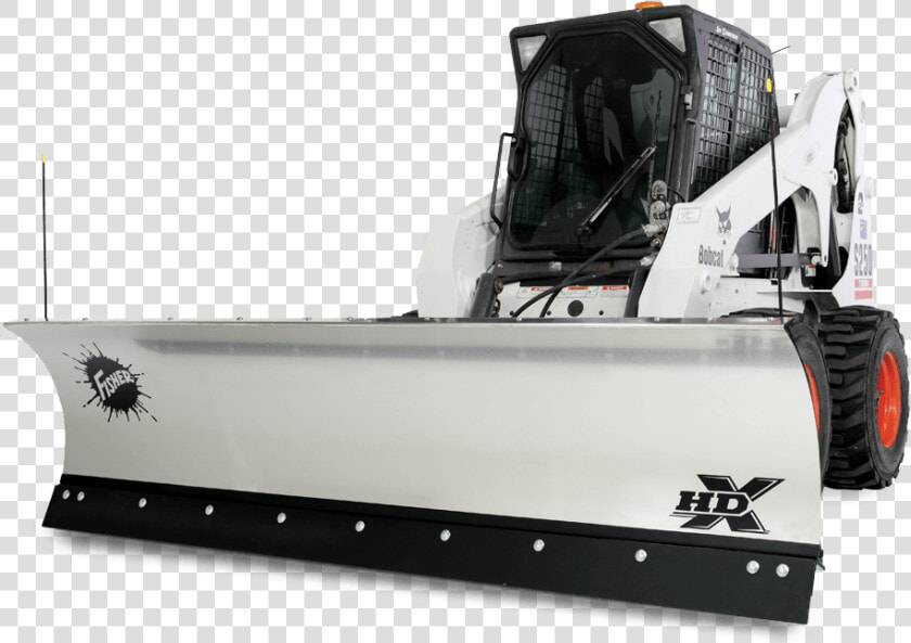 Skid Steer Back Of Plow   Skid Steer Snow Blade  HD Png DownloadTransparent PNG