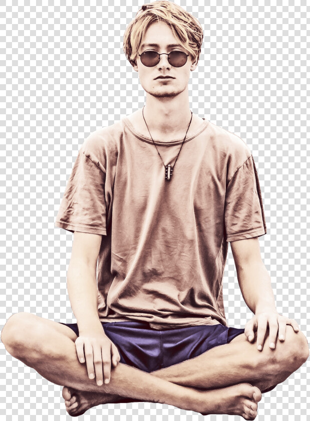 Man Sitting Meditation   Man Meditation Png  Transparent PngTransparent PNG