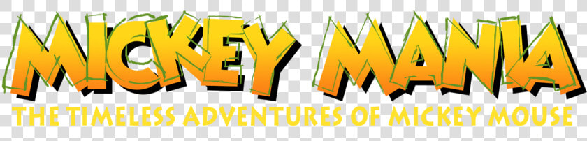 Mickey Mania The Timeless Adventures Of Mickey Mouse  HD Png DownloadTransparent PNG