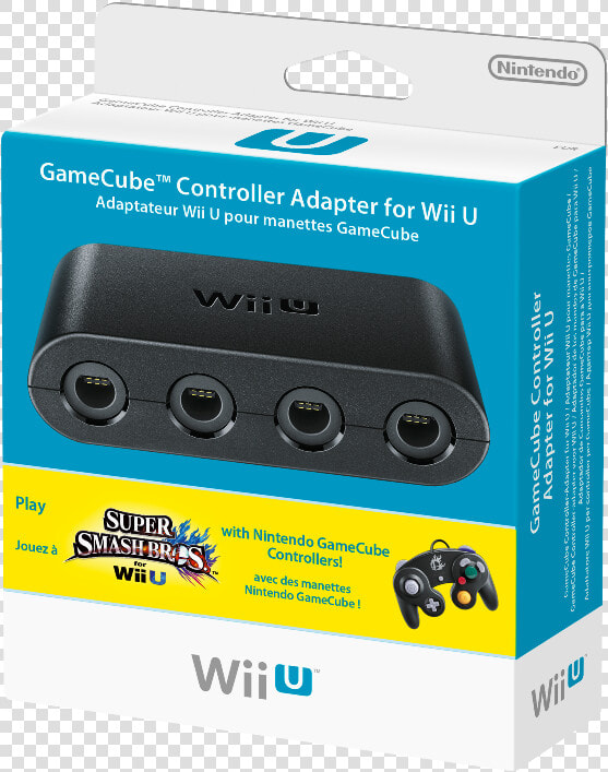 Gamecube Controller Adapter For Wii U  HD Png DownloadTransparent PNG