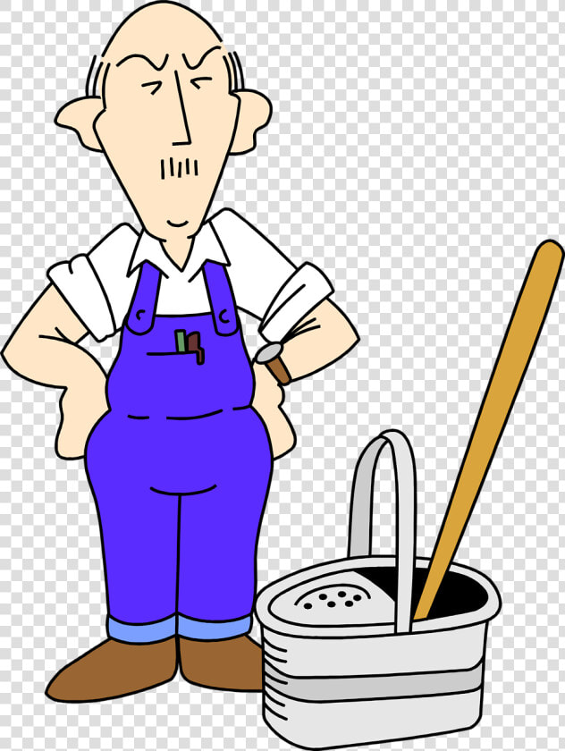 Janitor Clipart Transparent  HD Png DownloadTransparent PNG