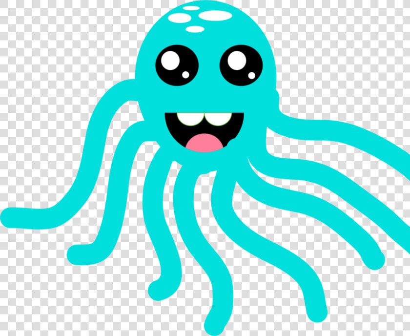 Marine Invertebrates line Art turquoise  HD Png DownloadTransparent PNG