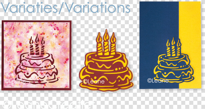 Picture Of Silhouette Birthday Cake Cutting Die   Sugar Cake  HD Png DownloadTransparent PNG