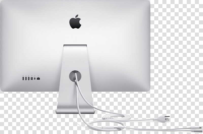 Apple Cinema Display 27 Back   Apple Cinema Display 27 2010  HD Png DownloadTransparent PNG