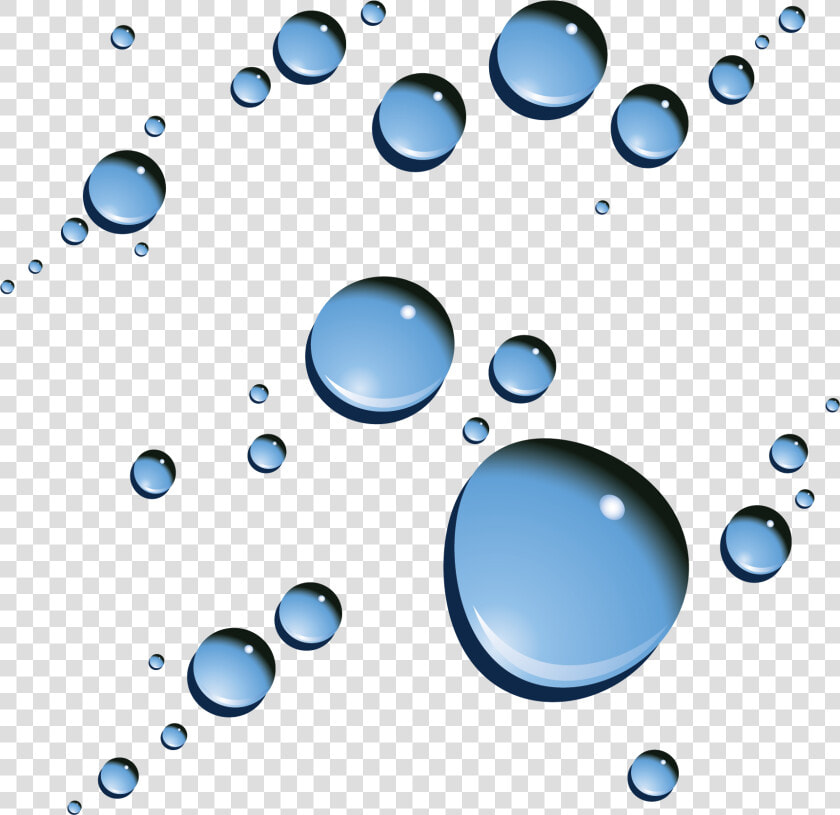 Water Droplets Clipart Simple Water   Water Drops Clipart  HD Png DownloadTransparent PNG