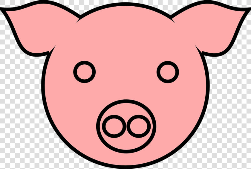 Pig  Pink  Animal  Mammal  Farm Animal  Agriculture   Oreja De Cerdo Dibujo  HD Png DownloadTransparent PNG