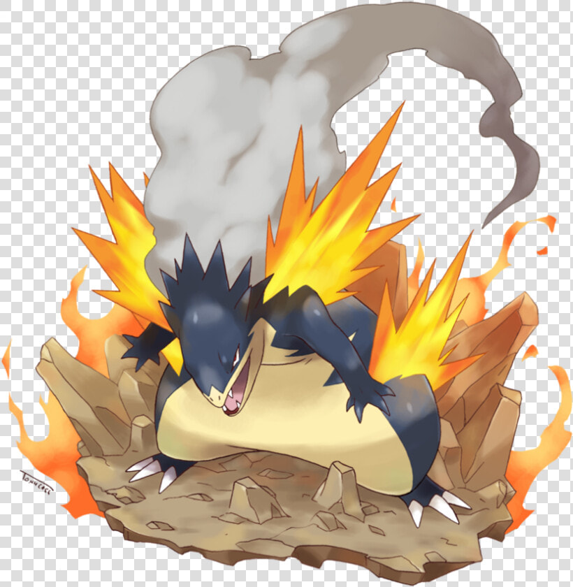 Mega Typhlosion Tomycase  HD Png DownloadTransparent PNG