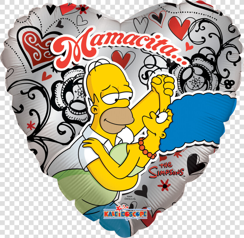 Homero Y Marge Enamorados  HD Png DownloadTransparent PNG