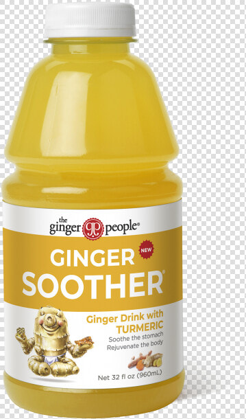 Ginger People Ginger Soother Turmeric  HD Png DownloadTransparent PNG