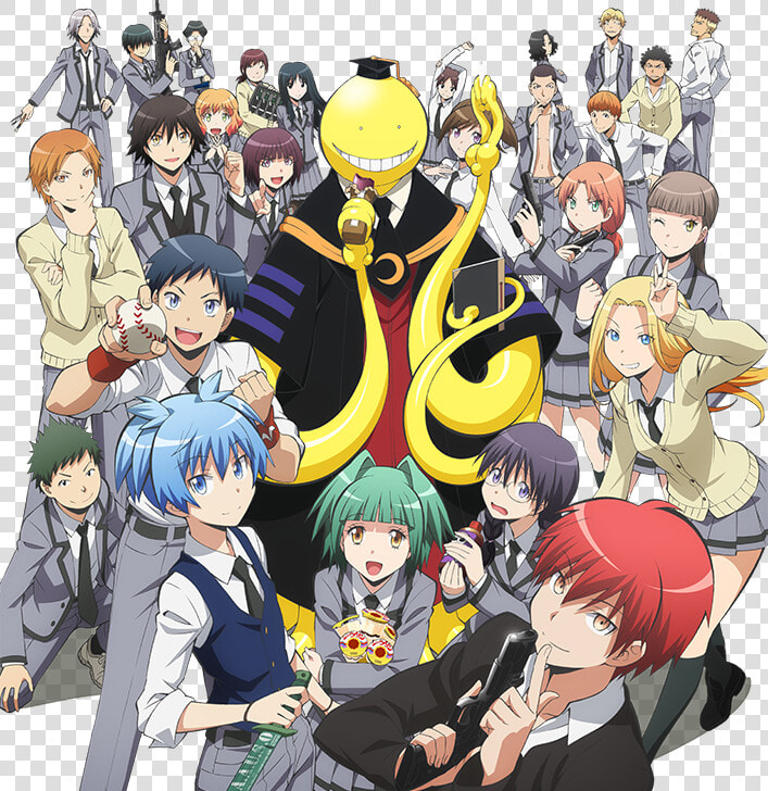 Koro Sensei And Students  HD Png DownloadTransparent PNG