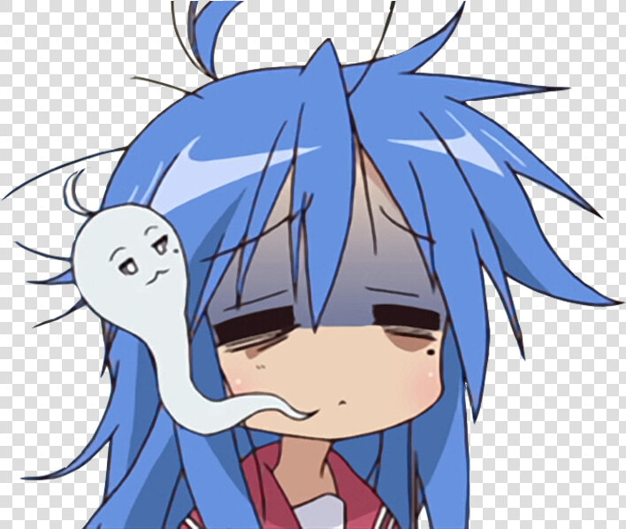 Sticker Lucky Star Konata Izumi Fatigue Defonce Kikoojap   Steam Anime Animated Artwork  HD Png DownloadTransparent PNG