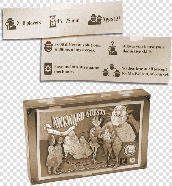 Awkward Guests Board Game  HD Png DownloadTransparent PNG