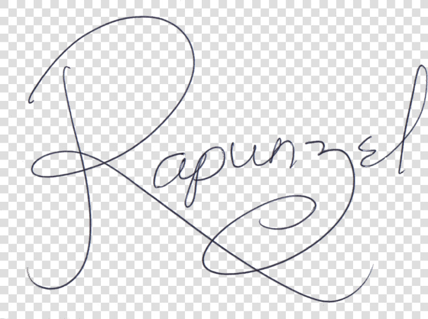 Memories Clipart Autograph   Disney Princess Signatures Rapunzel  HD Png DownloadTransparent PNG