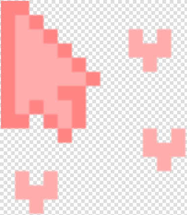  cursor  heart  aesthetic  windows  computer  pixel   Cross  HD Png DownloadTransparent PNG