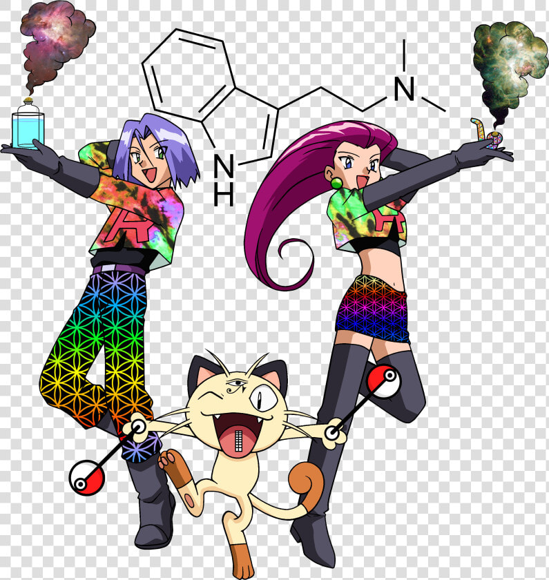 Image Of Team Rocket S Blasting Off Again   Team Rocket  HD Png DownloadTransparent PNG