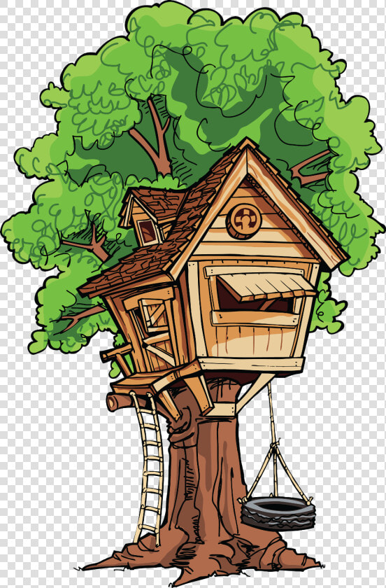  treehouse  tree  tireswing  yard  playground  terrieasterly   Magic Tree House Tree House  HD Png DownloadTransparent PNG