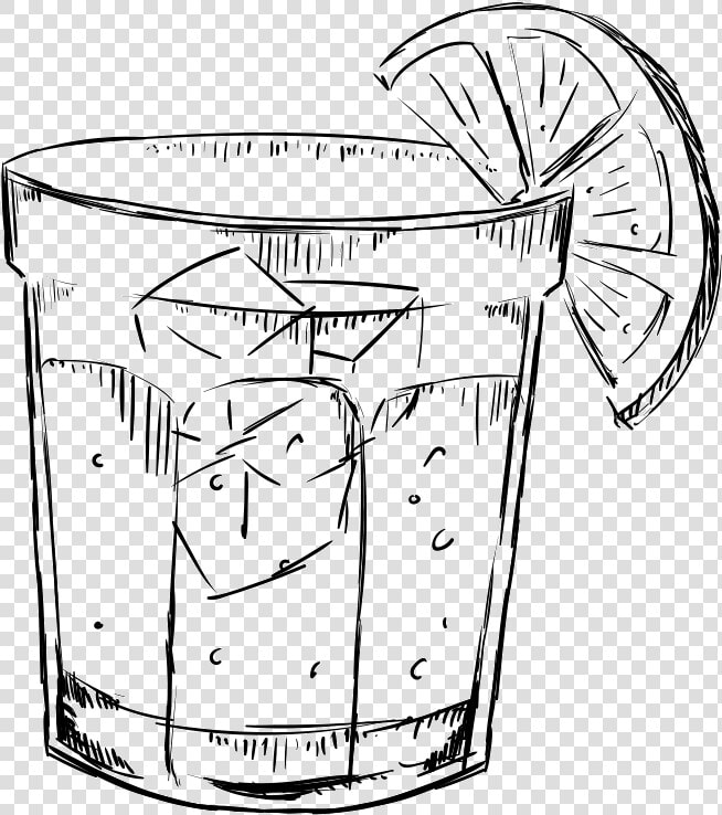 Black And White Cocktails Png   Cocktail Black And White  Transparent PngTransparent PNG