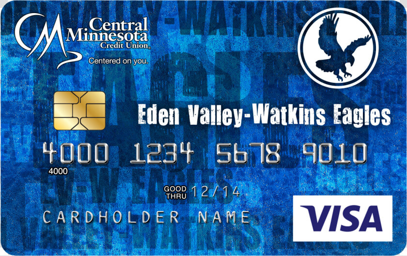 Eden Valley watkins Eagles   Safe Credit Union Card  HD Png DownloadTransparent PNG