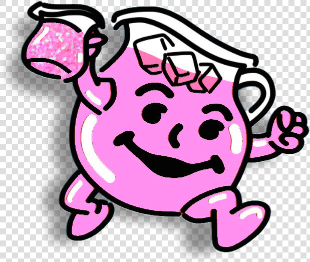  koolaid  kool  drink  juice  colddrink  pink  thirsty   Kool Aid Man Sticker  HD Png DownloadTransparent PNG