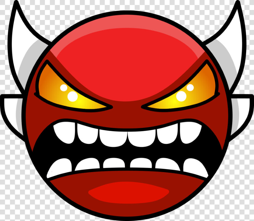 Demon Png Image   Geometry Dash Demon Face Png  Transparent PngTransparent PNG