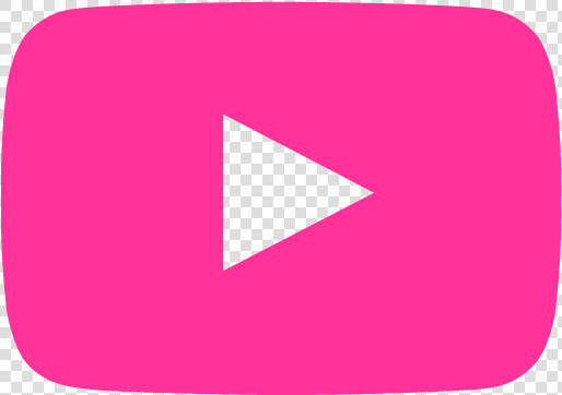 Pink Youtube Icon Png   Black Transparent Youtube Logo  Png DownloadTransparent PNG